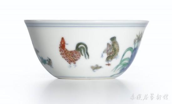 玫茵堂鸡缸杯（明）图片： courtesy of Sotheby's