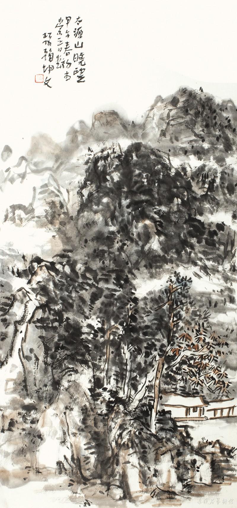 太源山晓望 69×45cm 缩图