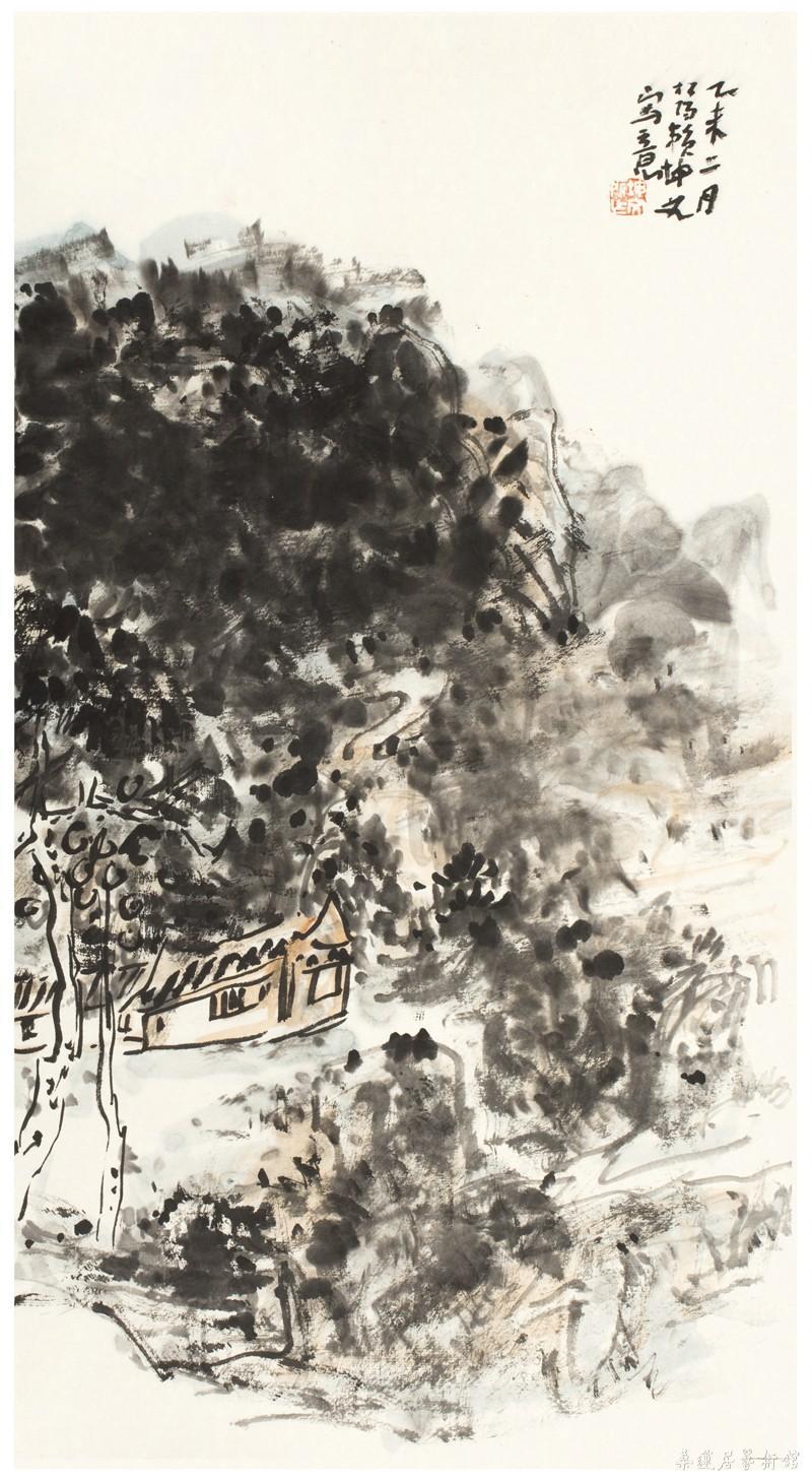 山居 53×28cm 缩图