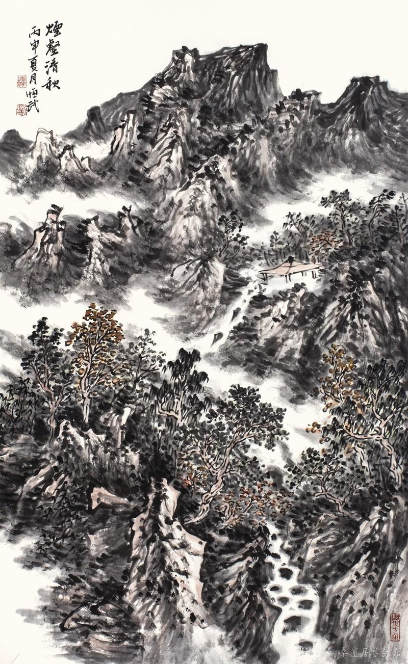 田恒武 烟壑清秋 97×60cm 缩图