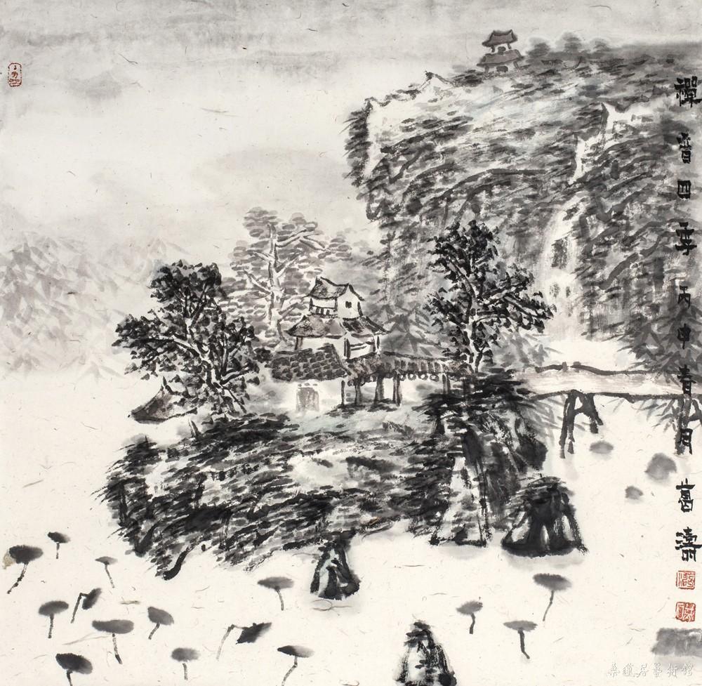 葛涛 禅音四季  70×70cm 缩图
