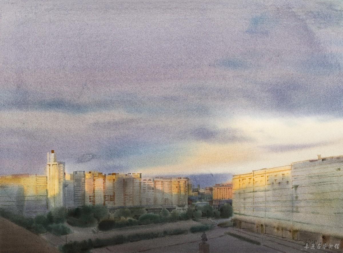杨新武 这里的黎明静悄悄 58×77cm 2016年 缩图