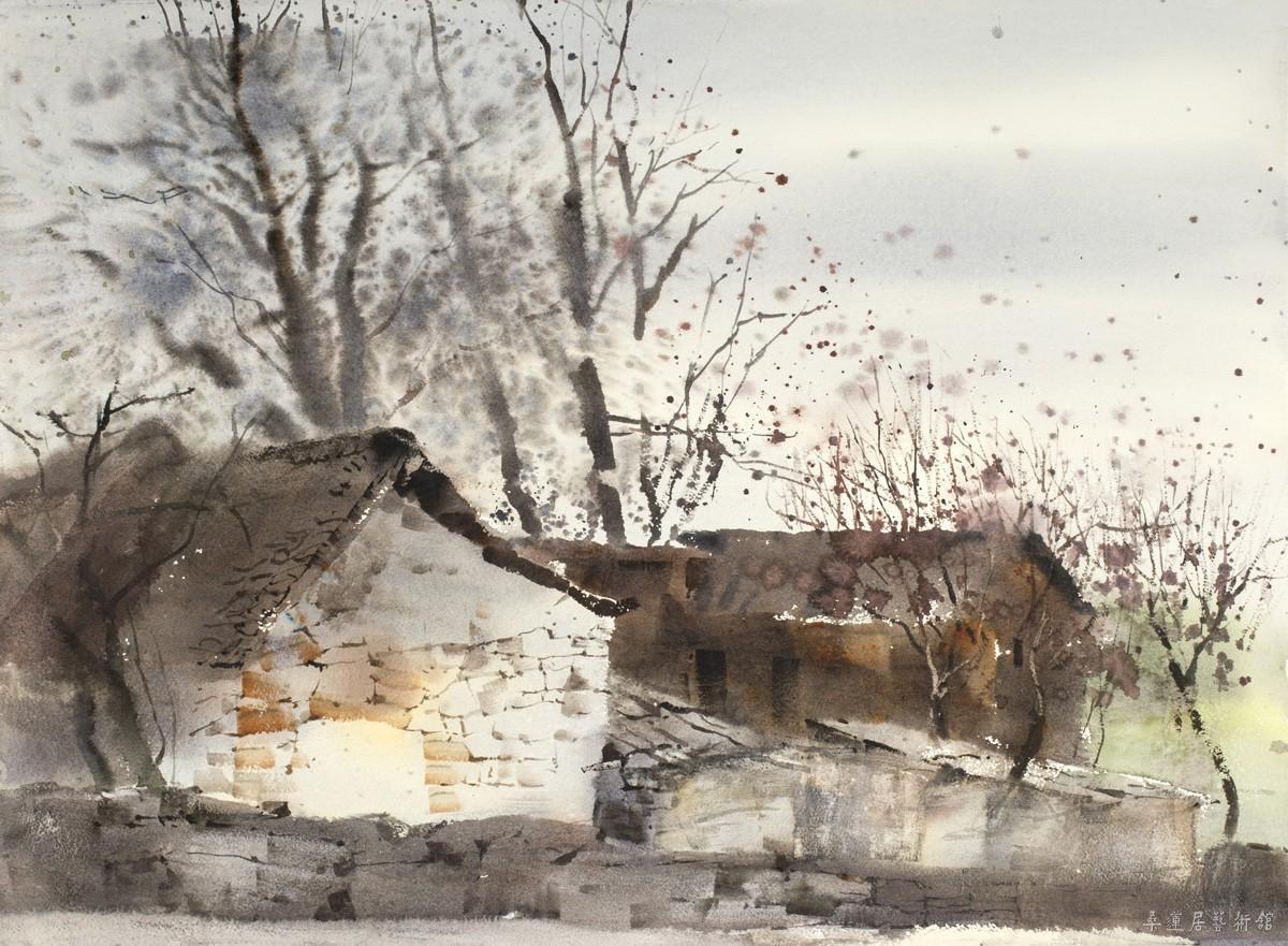 吴卫东 石板寨 56×76cm 缩图