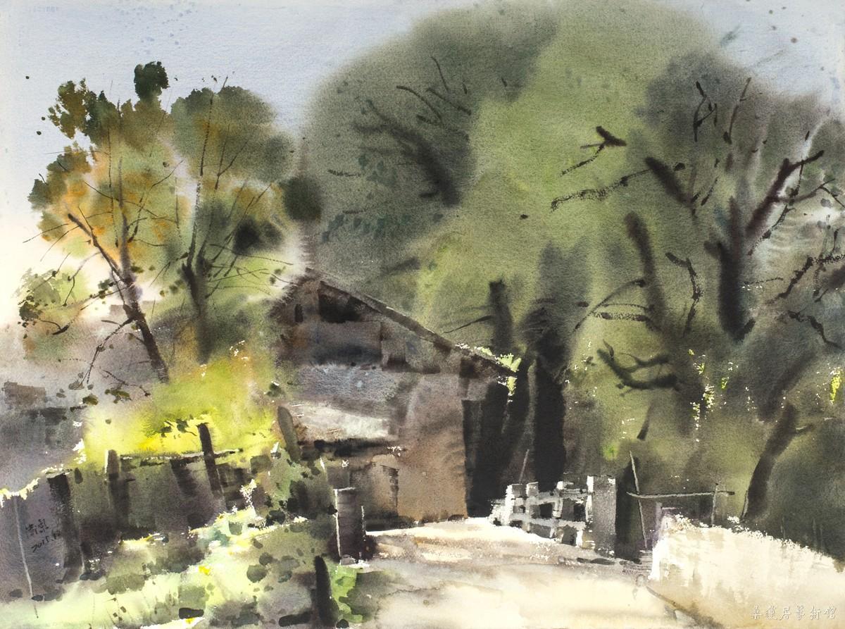 吴卫东 村口 56×76cm 缩图