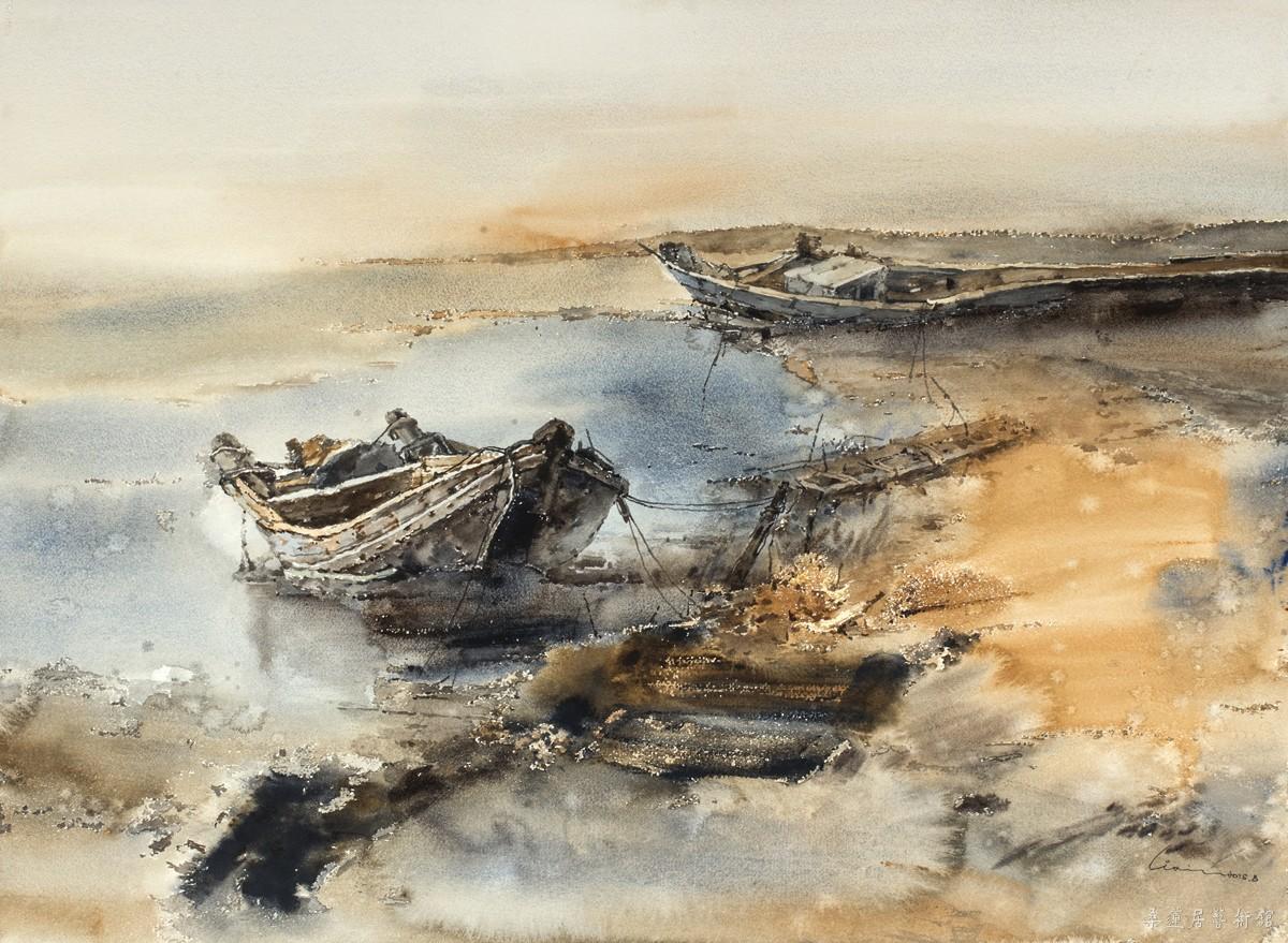 李歆 红滩  55×75cm 缩图