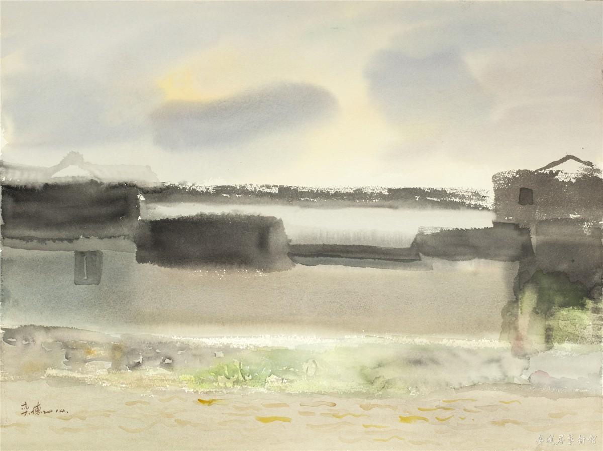 林奕德 潺潺 46×61cm
