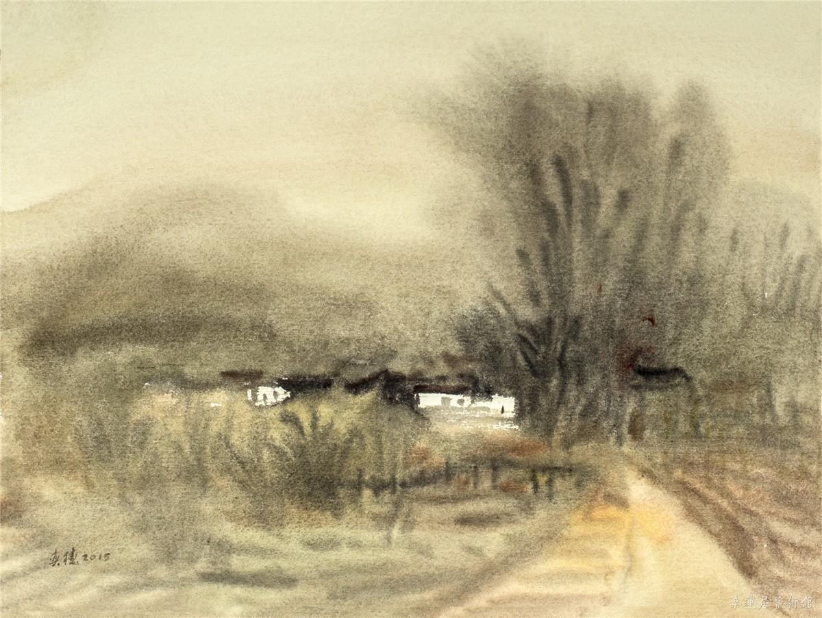 林奕德 春润 46×61cm