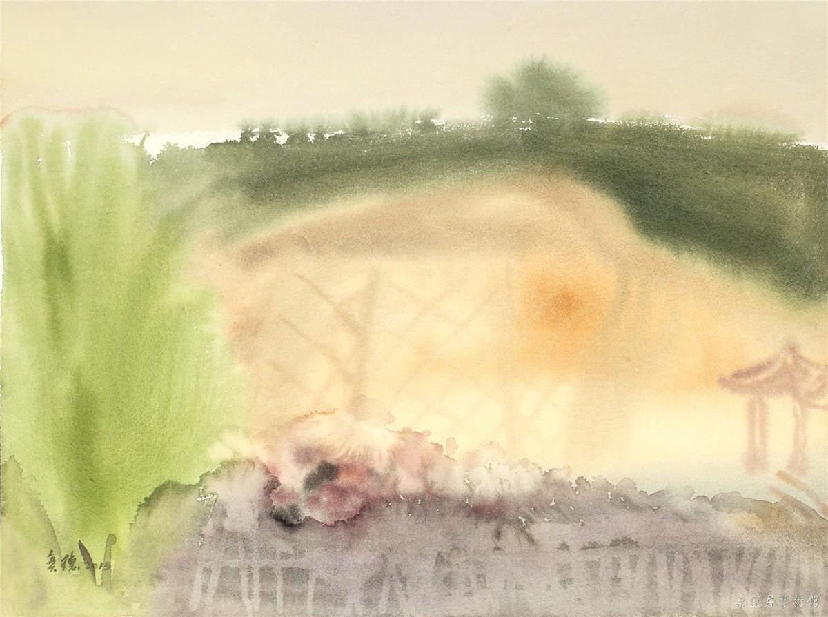 林奕德 怀春 46×61cm