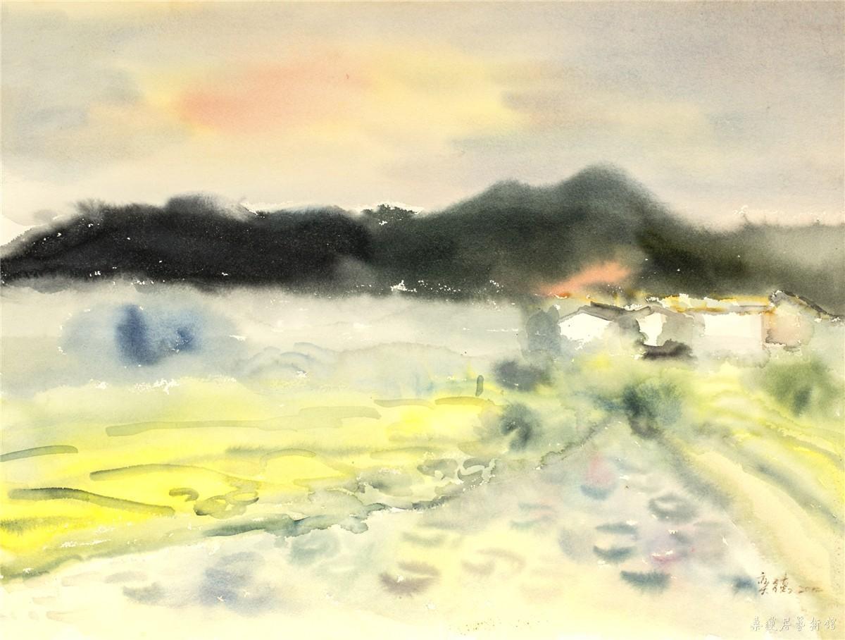 林奕德 雨后 46×61cm
