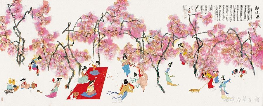 柘枝舞 295×550cm 2008年
