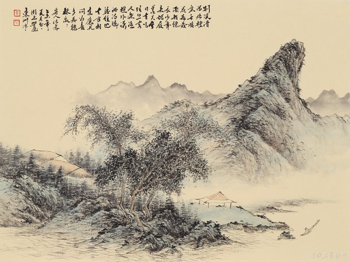 溪山清影 34×44cm 缩图