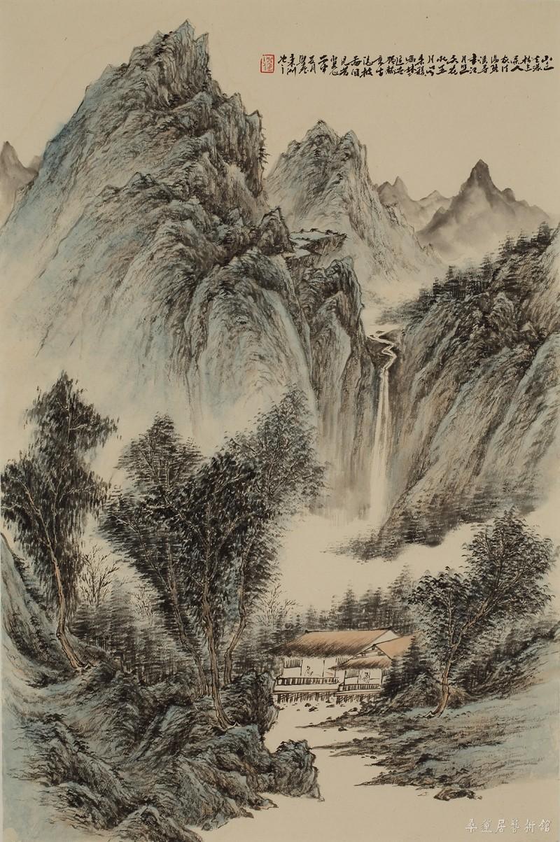 南山春雨 44×68cm 缩图