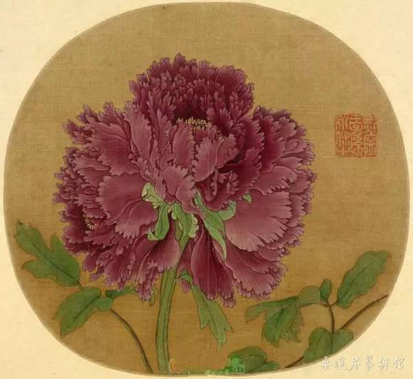 北宋 佚名《牡丹图页》花鸟画小品