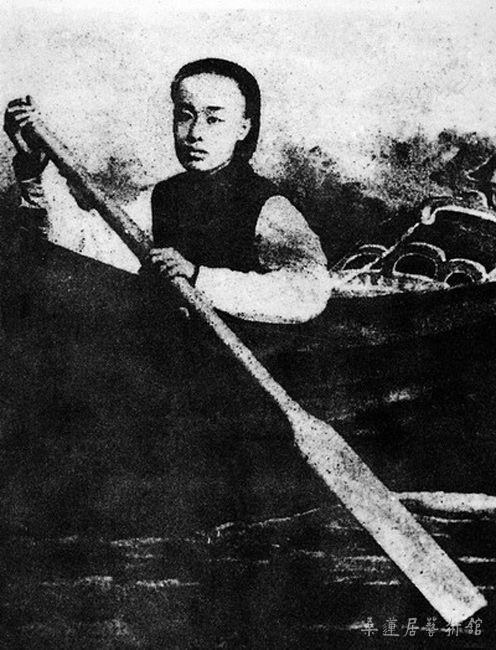 1896年时的李叔同。