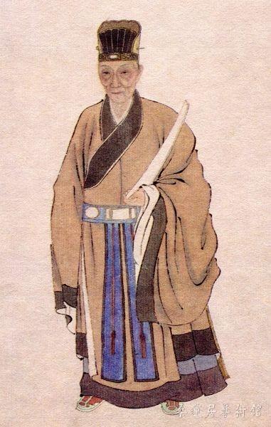 清 徐璋 松江《邦彦画像》中的董其昌