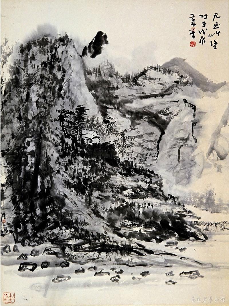 尤无曲 山水 缩图