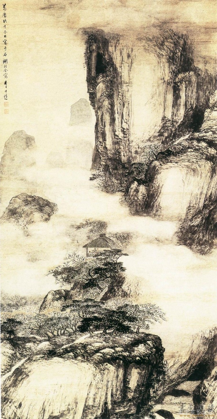 李士达 秋景山水图 日本静嘉堂文库