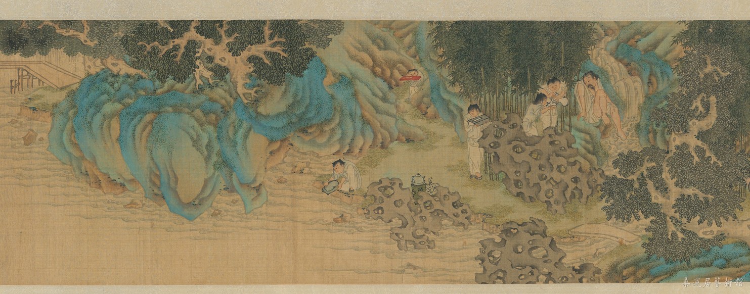 李士达 竹林七贤图卷 上海博物馆藏 裁2