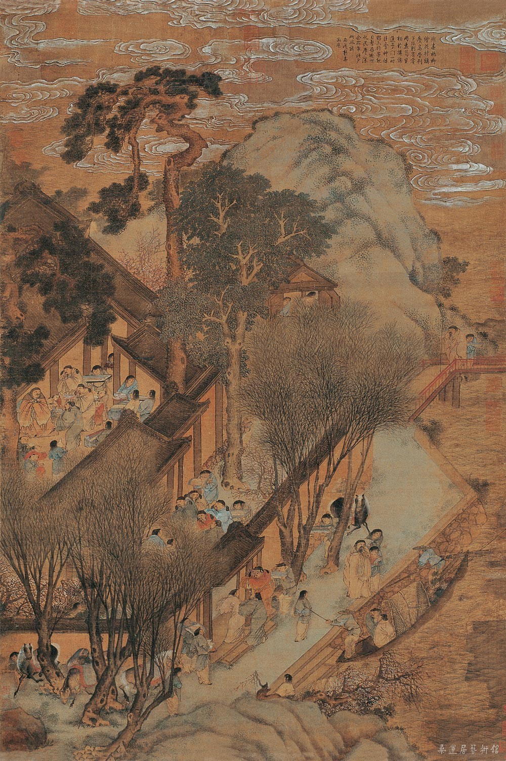 明 李士达 高堂称庆图 拍品