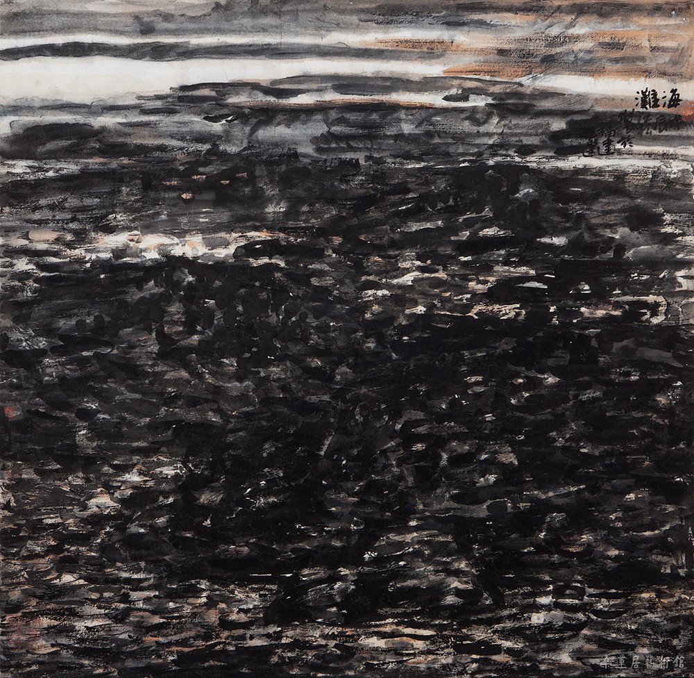 海滩68x68cm 缩图