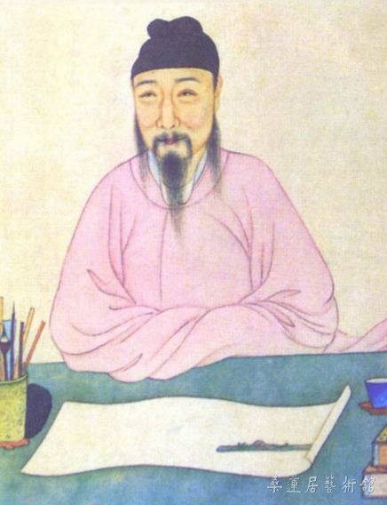 唐伯虎像2 裁剪