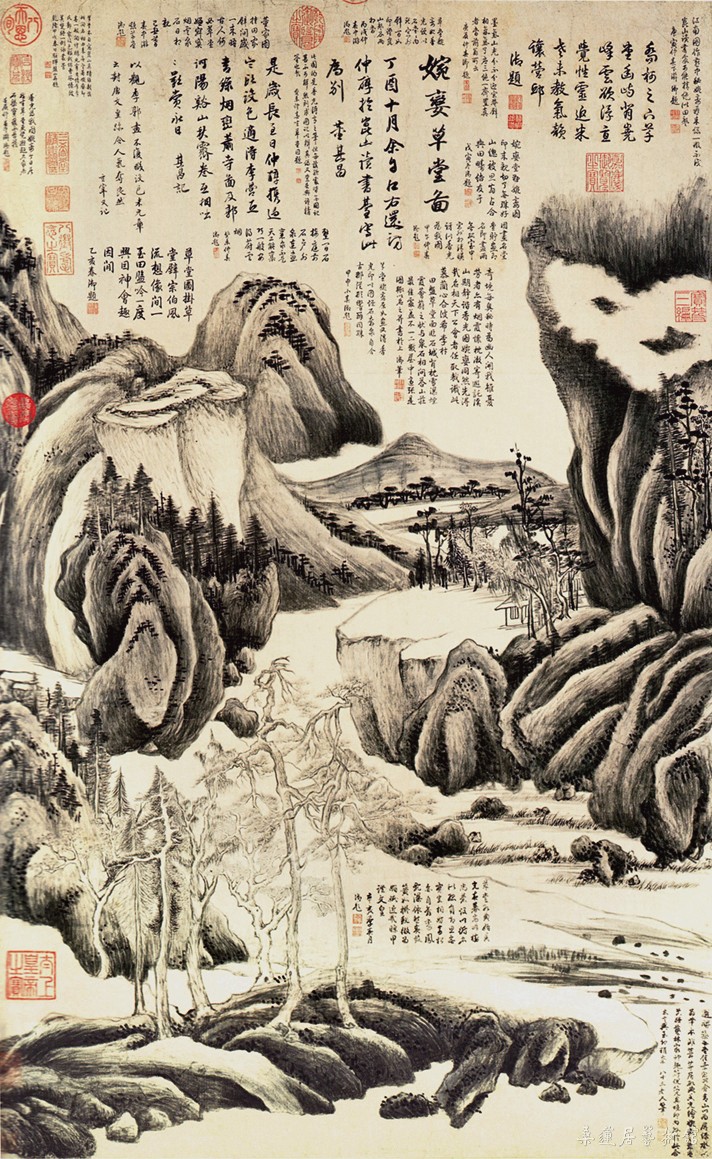 董其昌 婉娈草堂图