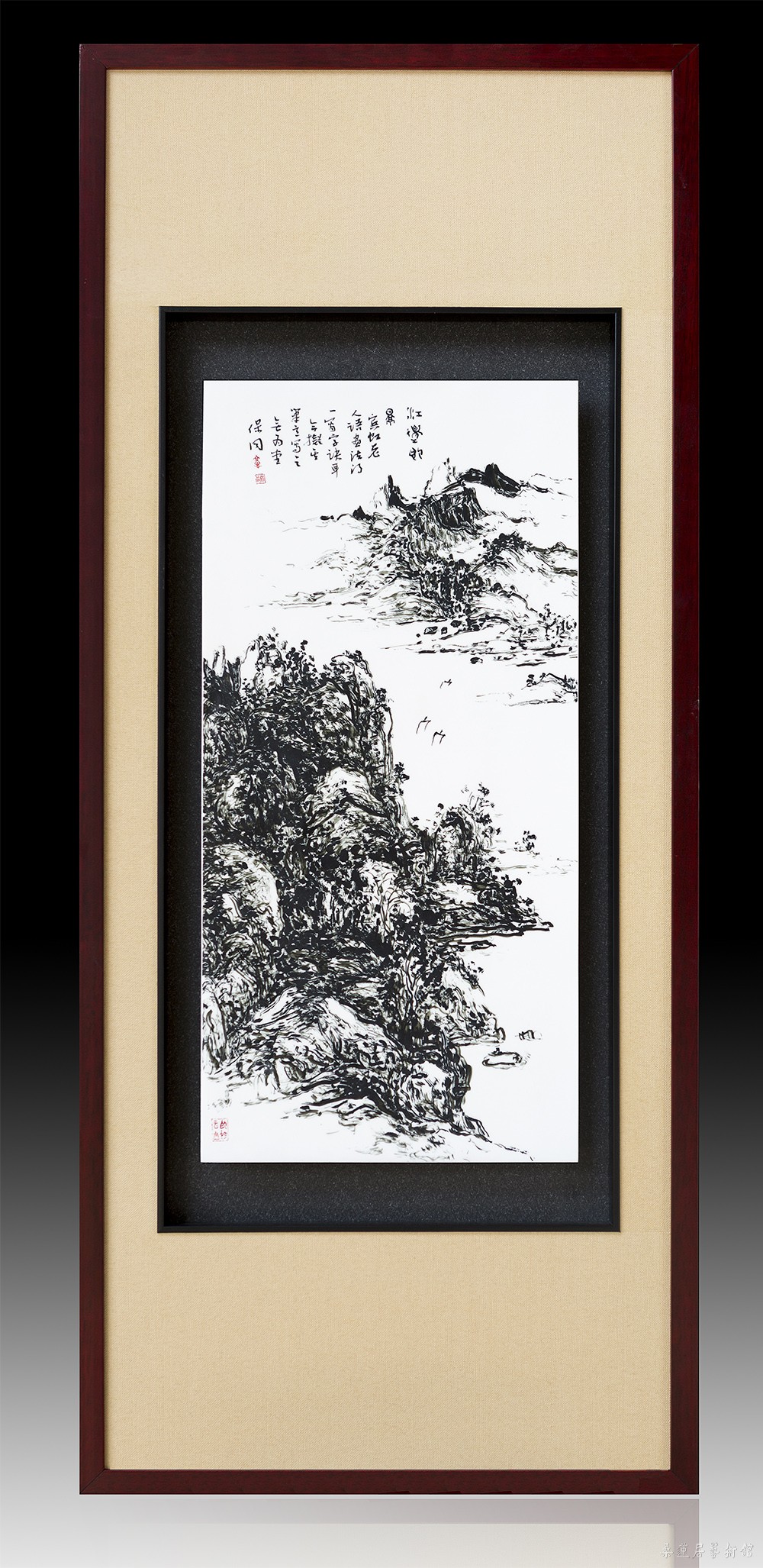 山水四条屏1 缩图