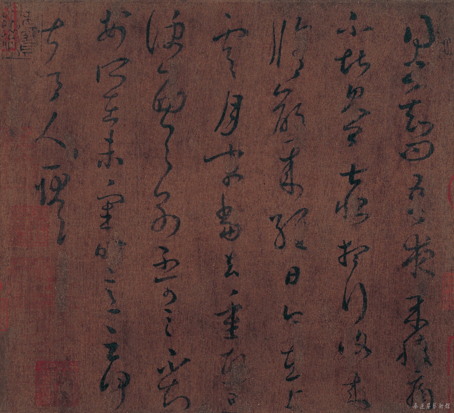 晋 王羲之 上虞帖卷 上海博物馆藏 缩图
