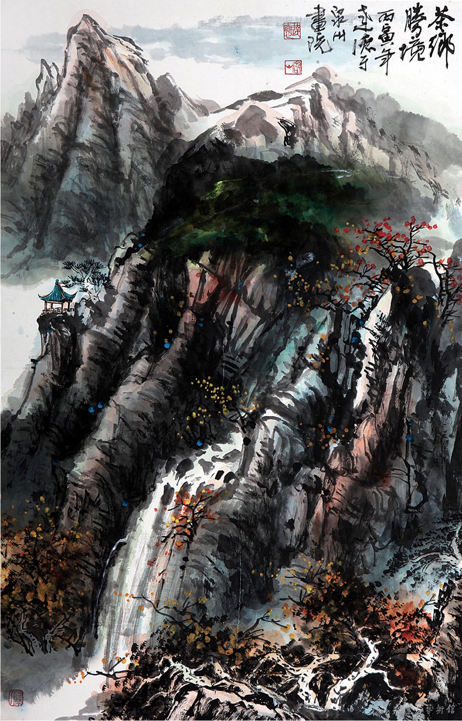 黄达德 茶乡胜境-1986年作 95×59cm 缩图