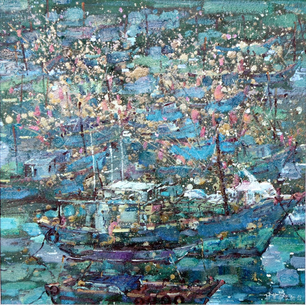 P6--江静潮初落-60cm×60cm 缩图