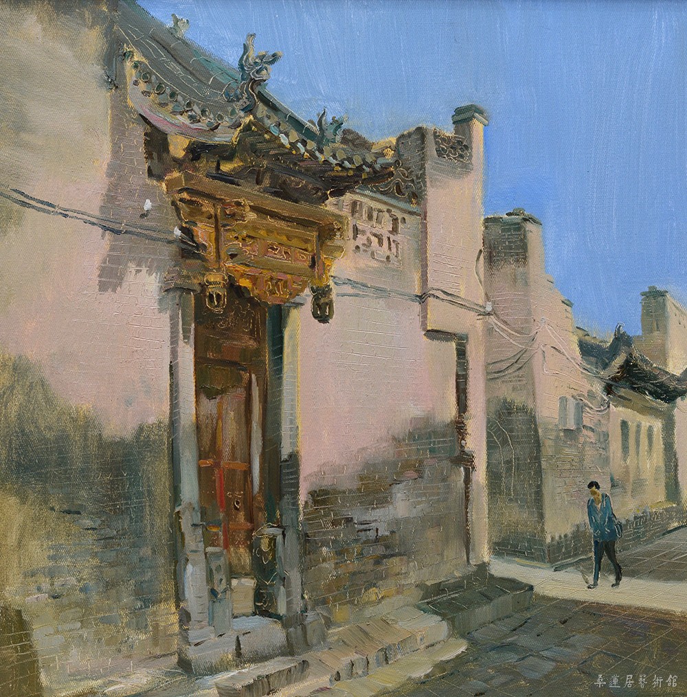初冬 油画 60╳ 60 缩图