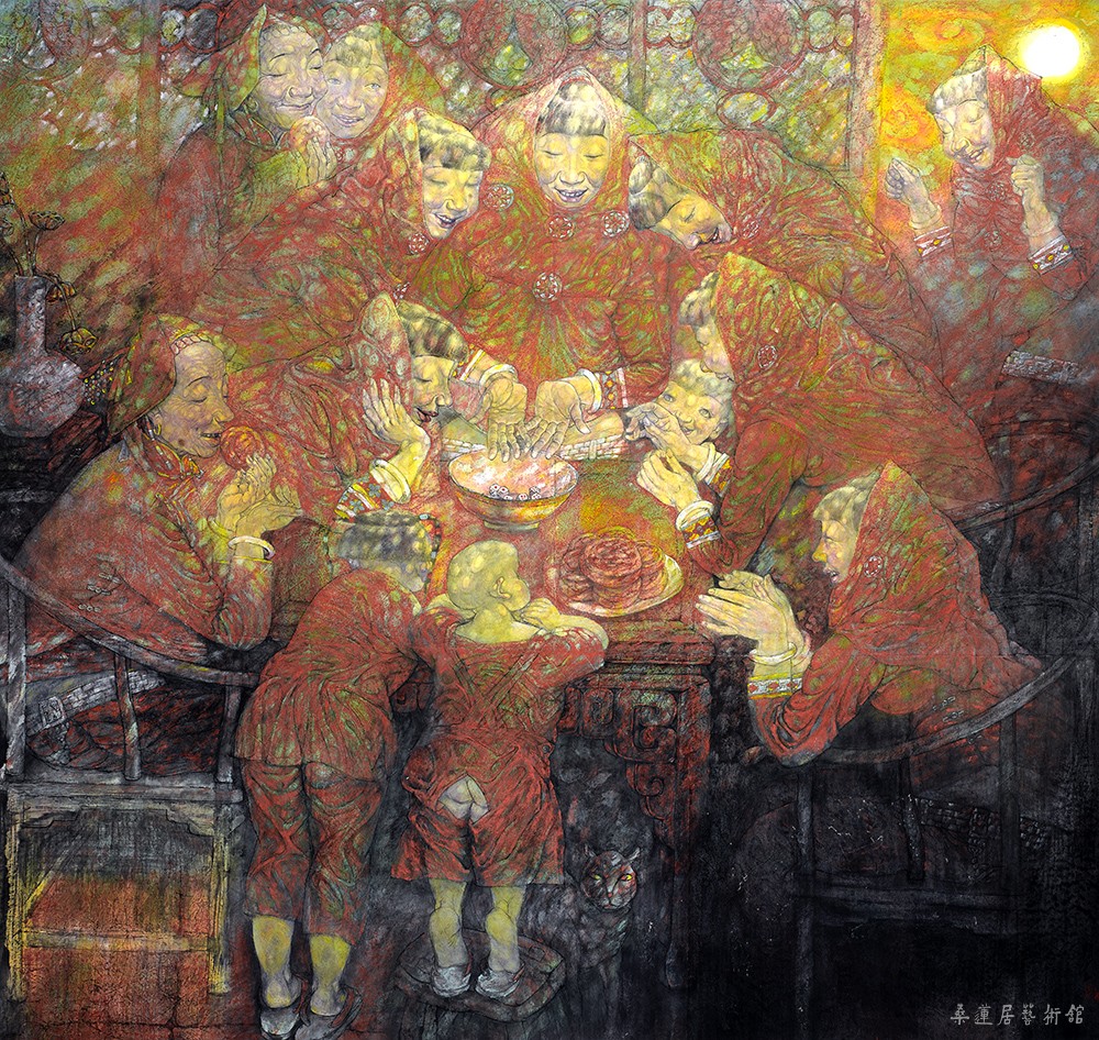 骰子声闽南情178cm×188cm2009年 缩图