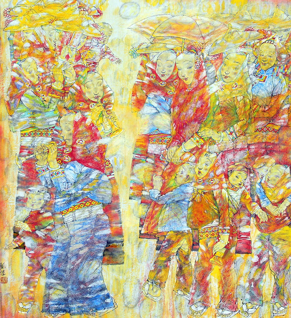 接亲 154×144cm 2017 缩图