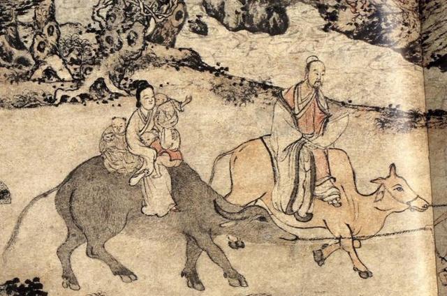王蒙 《稚川移居图》局部 过云楼旧藏