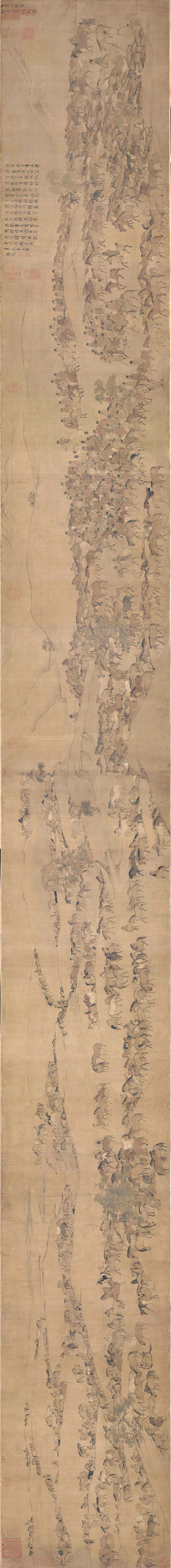 李公麟《临韦偃牧放图》 副本旋转缩图