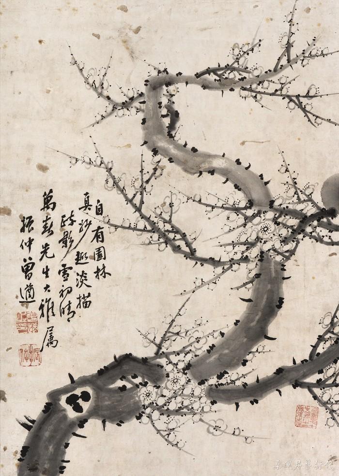 曾遒 墨梅1