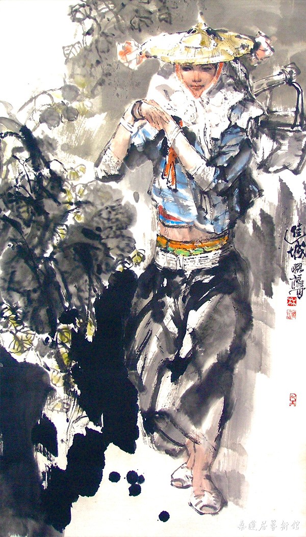林聪权 进城 109×69cm 缩图