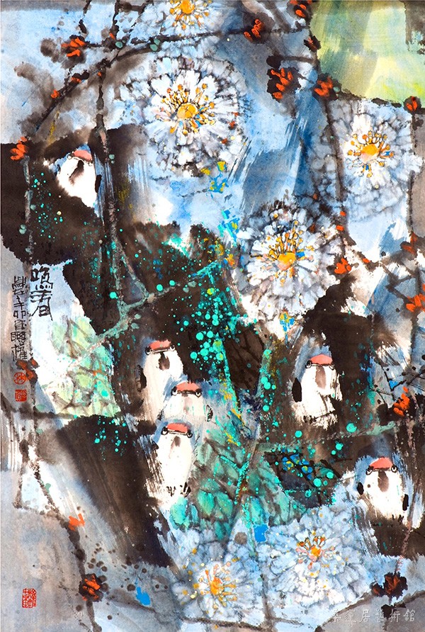 林聪权 鸣春 102×68cm 缩图
