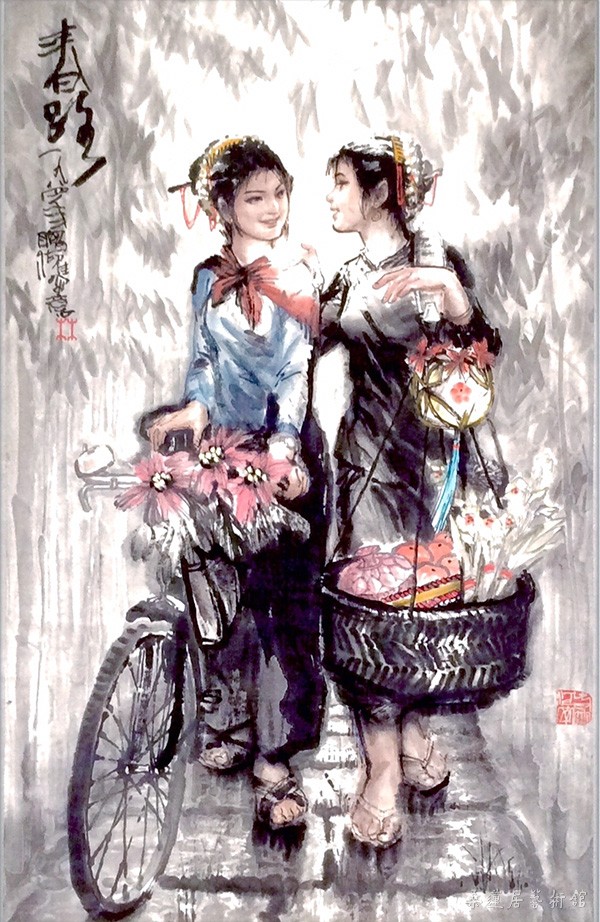 林聪权 春路 107×68cm 缩图