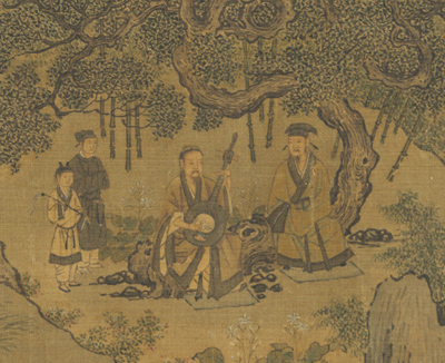 第二组:秦观听陈景元弹阮 缩图