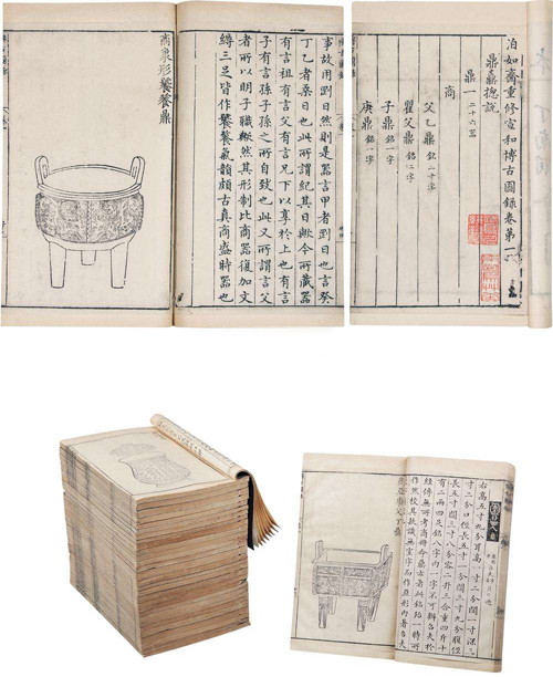 明万历精写刻本 泊如斋重修宣和博古图录 副本缩图