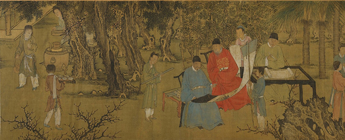 明 谢环 杏园雅集图卷 37 x 243.2 cm 纽约大都会博物馆藏 副本3 缩图