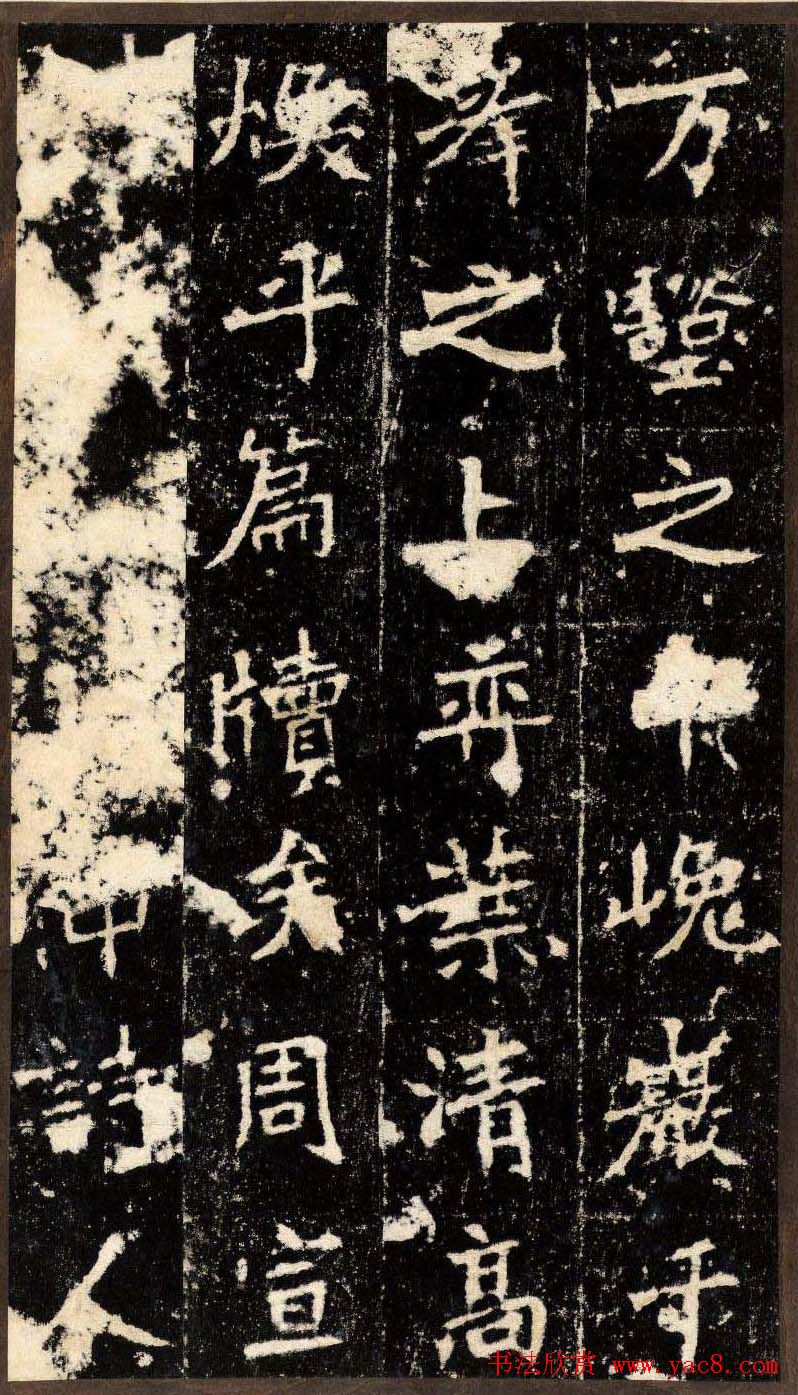 张猛龙碑拓片欣赏3