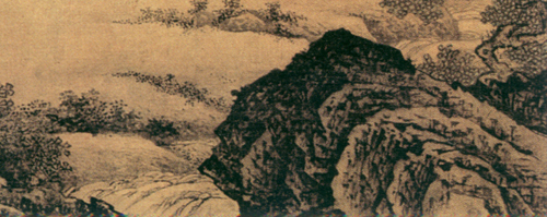 明 倪端 《聘庞图》轴 绢本设色 163.8×92.4cm 北京故宫博物院藏4 局部3 缩图