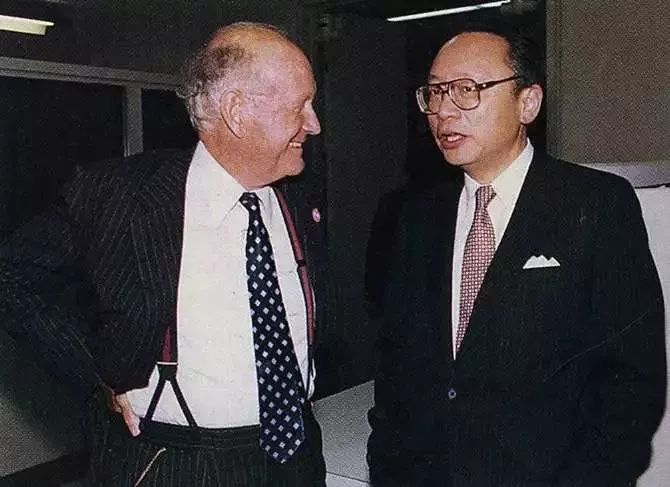 道格拉斯·狄龙和方闻，20世纪80年代。大都会艺术博物馆亚洲艺术部藏部门资料 2