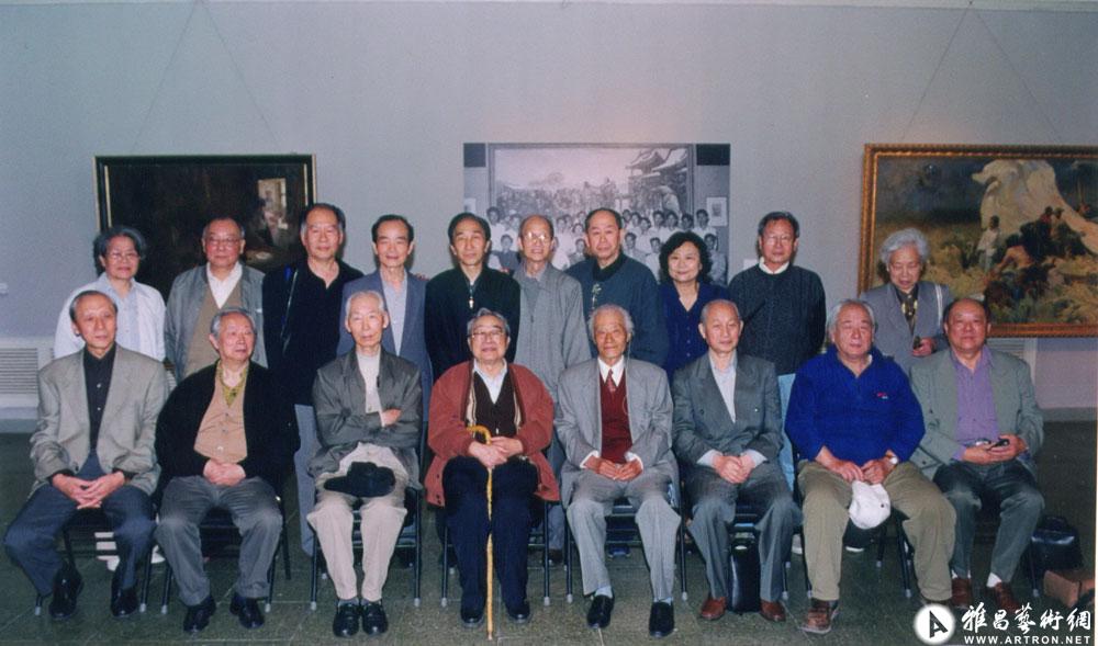 2002年马克西莫夫油训班学员在北京聚会