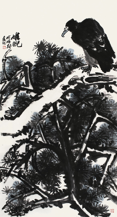 96x189cm   水墨纸本 缩图