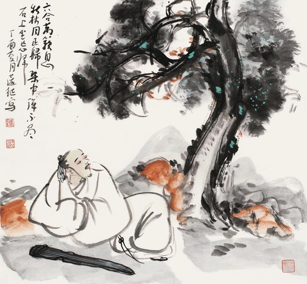 45x45cm  纸本水墨 缩图