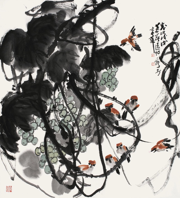96x96cm   水墨纸本 缩图
