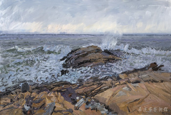 2 张路江 南海潮涌 150×100cm 缩图2